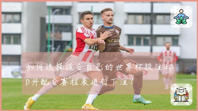 如何选择适合自己的世界杯投注app并配合赛程表进行下注？